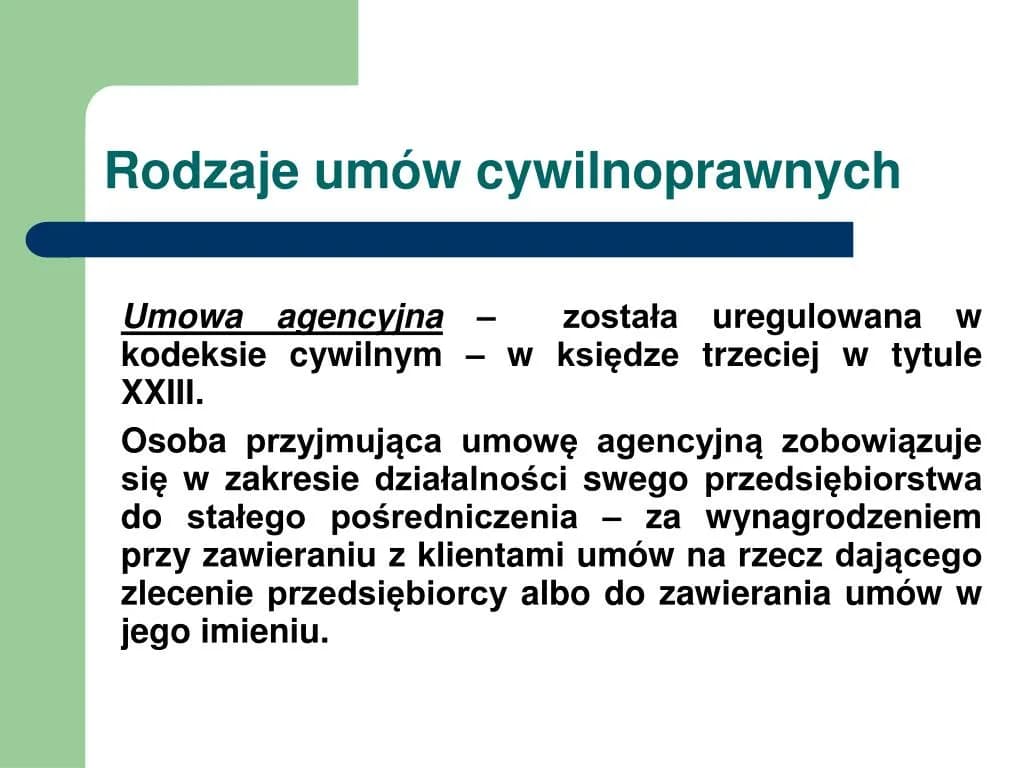 Umowy cywilnoprawne - jakie są, ich rodzaje i kluczowe różnice