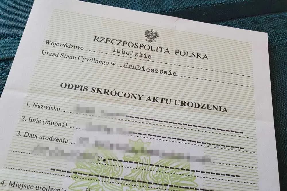 Ile jest ważny odpis aktu urodzenia i kiedy warto go zaktualizować