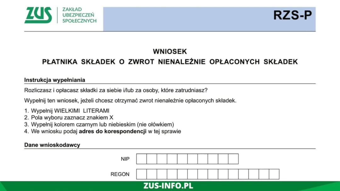 Jaki wniosek do zus do 16 sierpnia - uniknij problemów z dokumentami