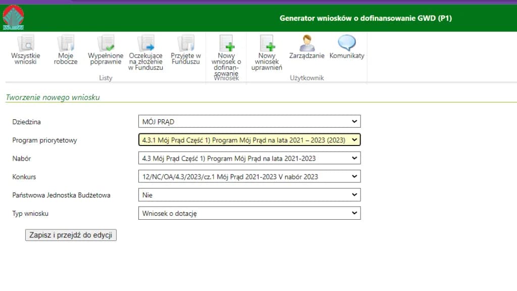 Jak zaktualizować wniosek Mój Prąd i uniknąć problemów z odrzuceniem