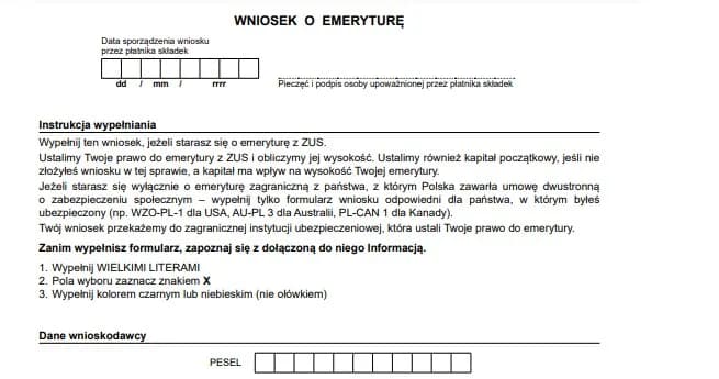 Ile wcześniej można złożyć wniosek o emeryturę? Uniknij błędów!