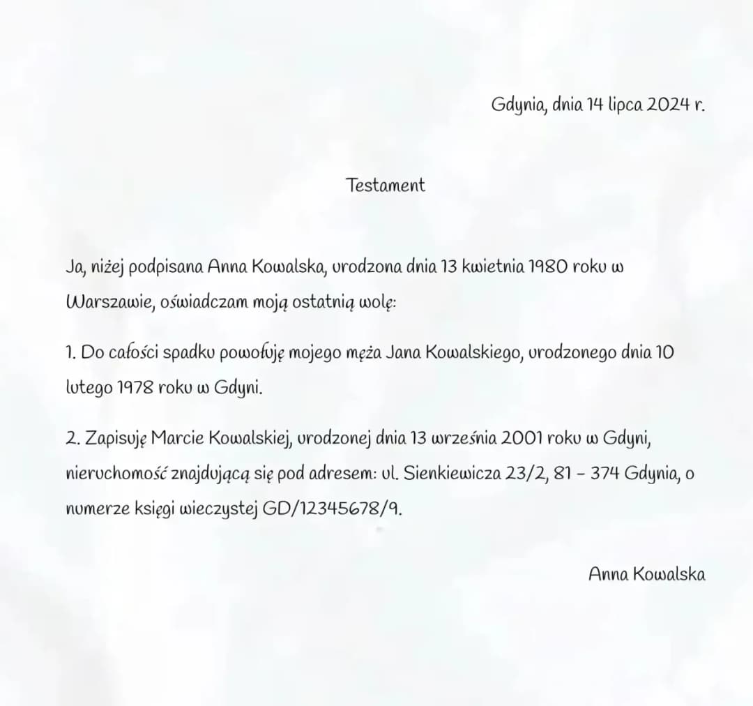 Jak napisać testament u notariusza i uniknąć problemów po śmierci